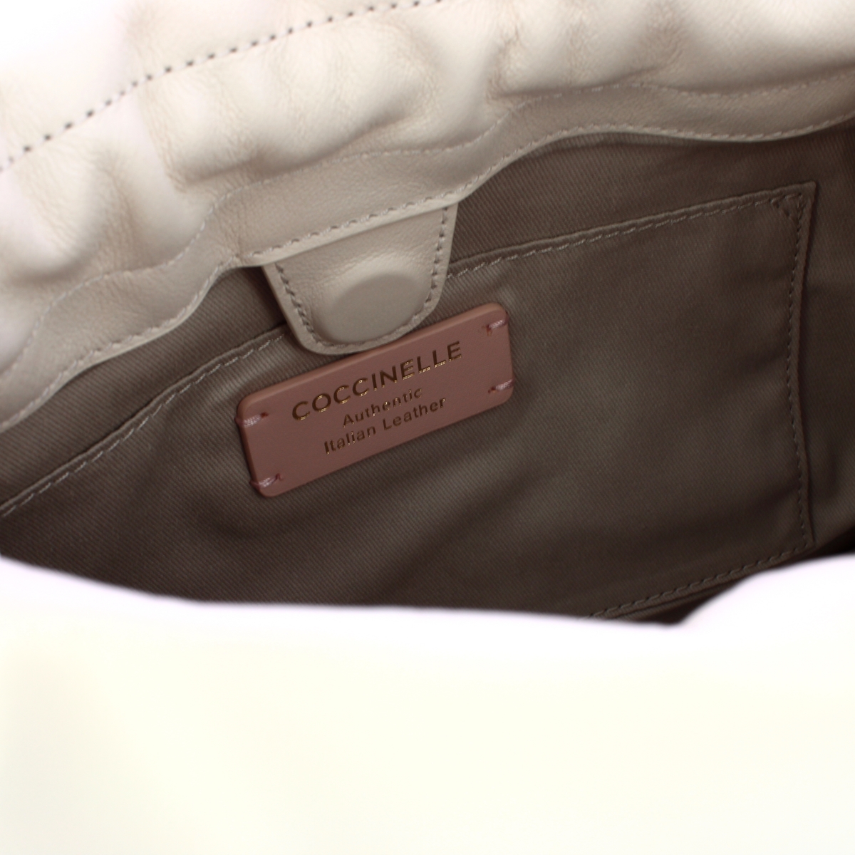Coccinelle Borsa a spalla Dulse Medium Blanco - 4
