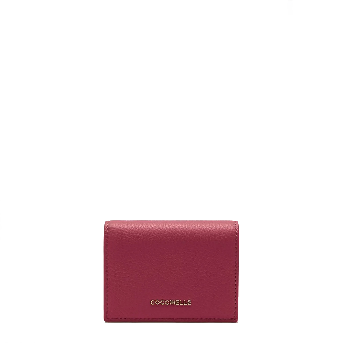Coccinelle Portafoglio Piccolo Metallic Soft Sangria - 1