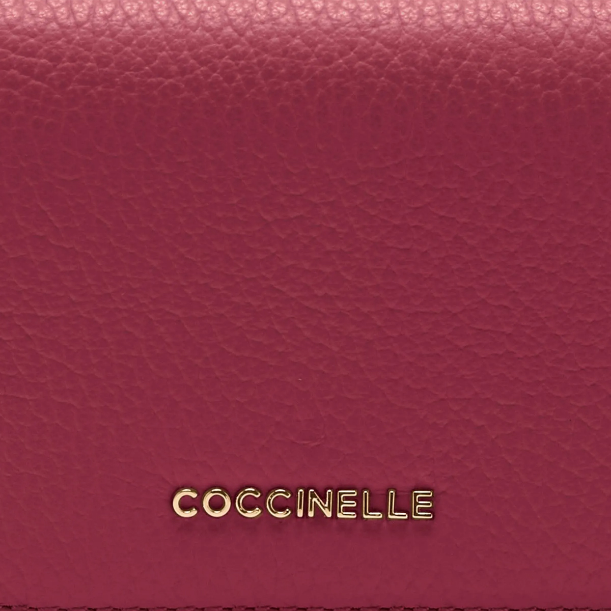 Coccinelle Portafoglio Piccolo Metallic Soft Sangria - 3