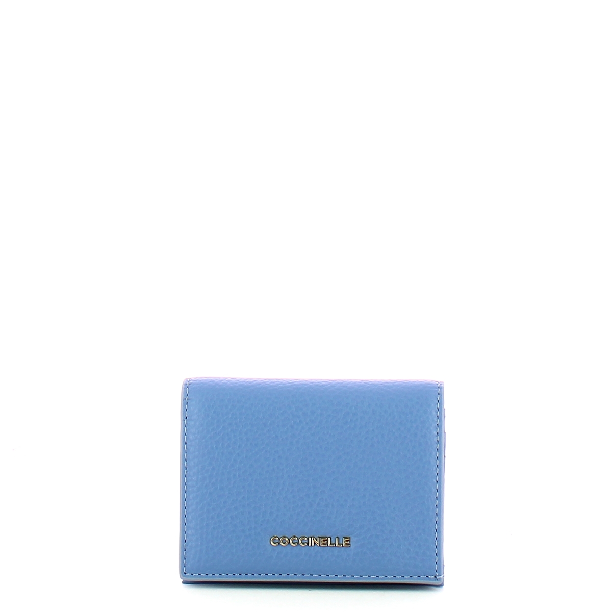 Coccinelle Portafoglio Piccolo Metallic Soft Azul - 1