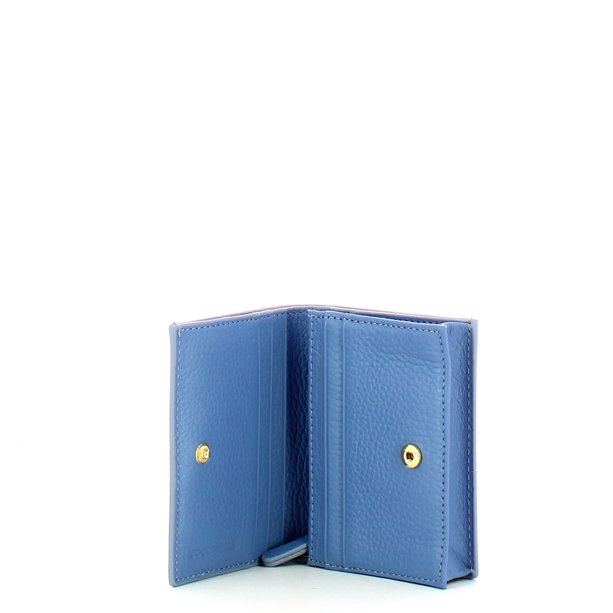 Coccinelle Portafoglio Piccolo Metallic Soft Azul - 3