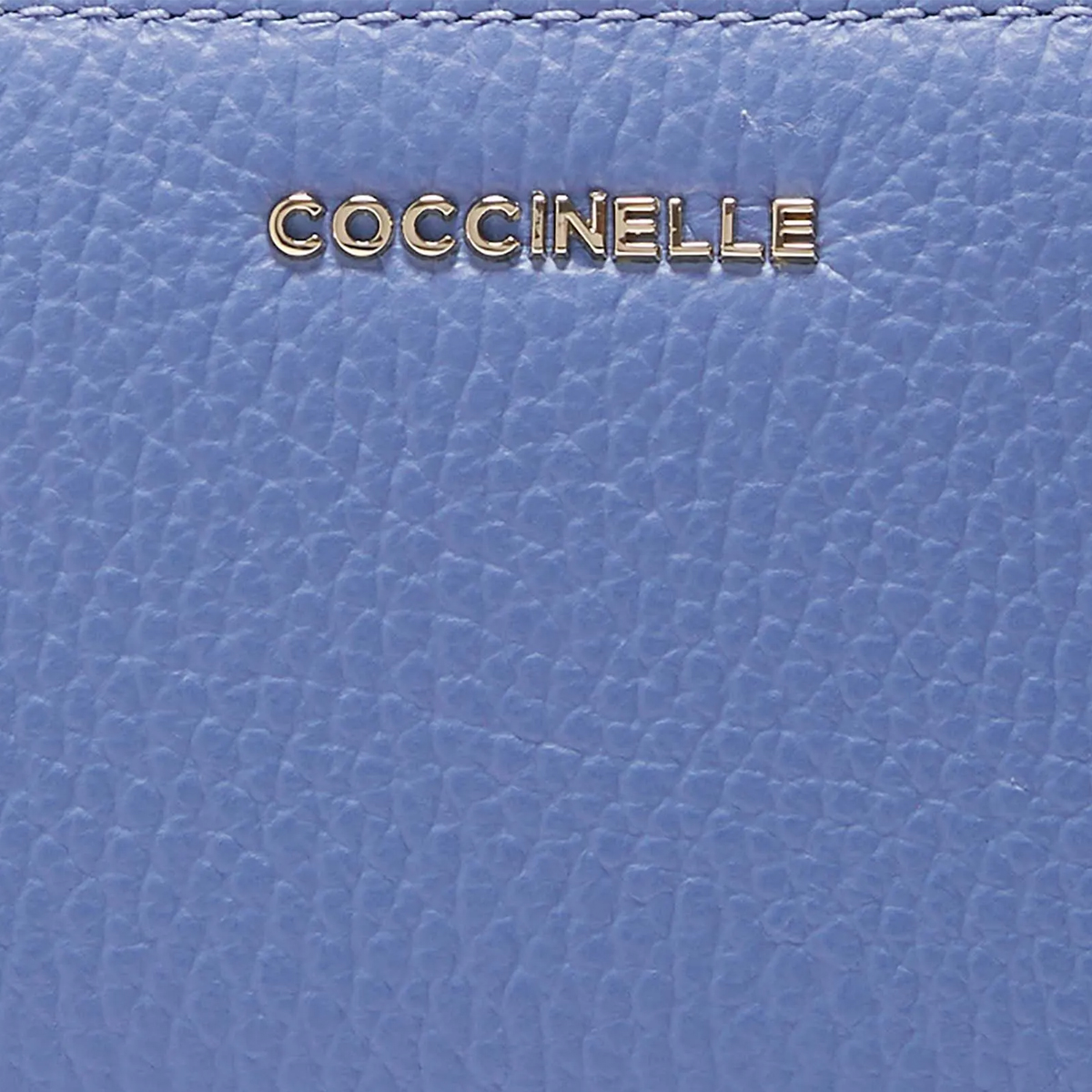 Coccinelle Portafoglio Metallic Soft Azul - 3