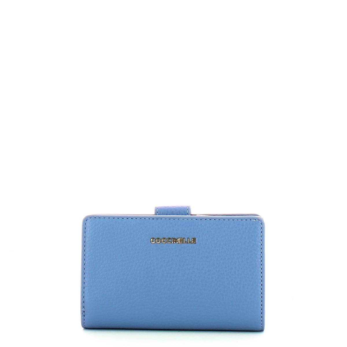 Coccinelle Portafoglio Medio Metallic Soft Azul - 1