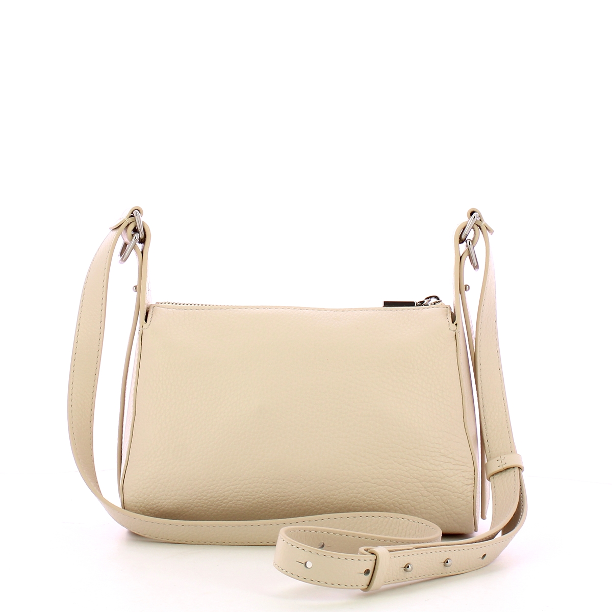 Coccinelle Tracolla Bishop Labskin White - 3