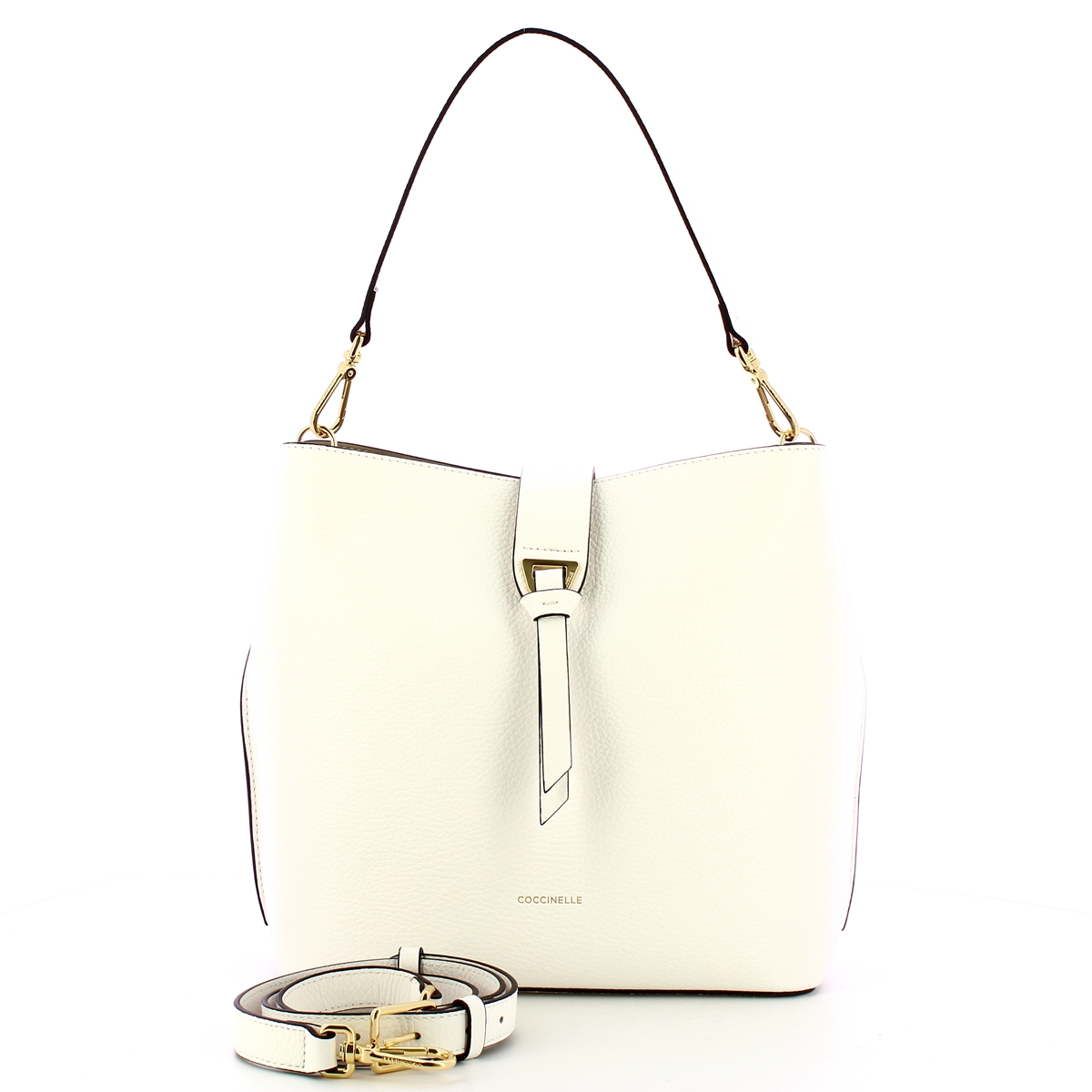 Coccinelle Borsa a mano Alba Brillant White - 4
