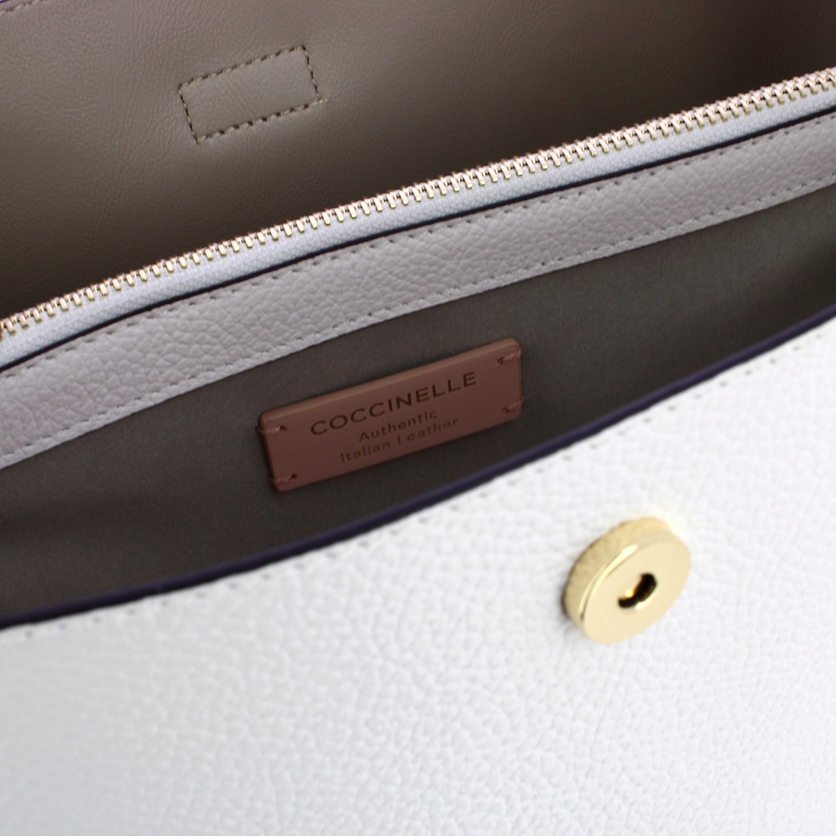 Coccinelle Borsa a mano Alba Brillant White - 5