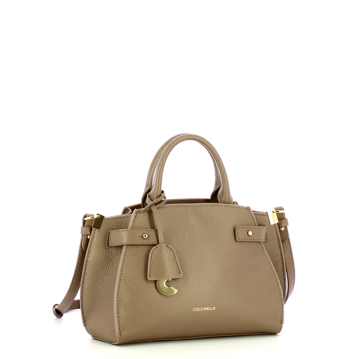 Coccinelle Bauletto piccolo Kliche Warm Taupe - 2
