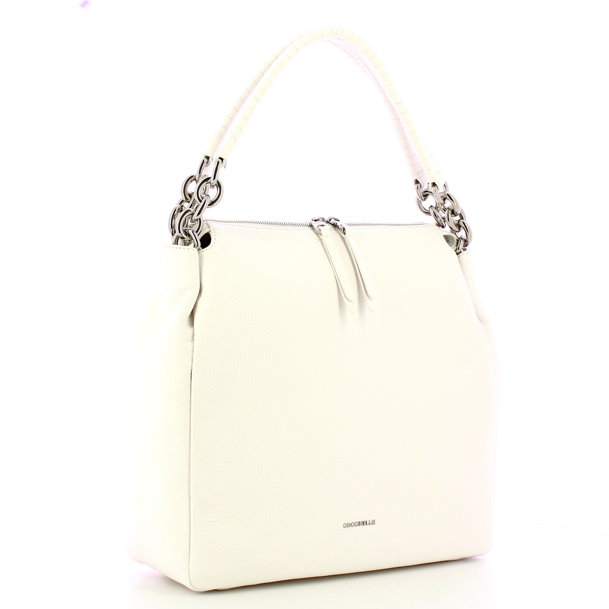 Coccinelle Borsa a spalla Maelody Brillant White - 2