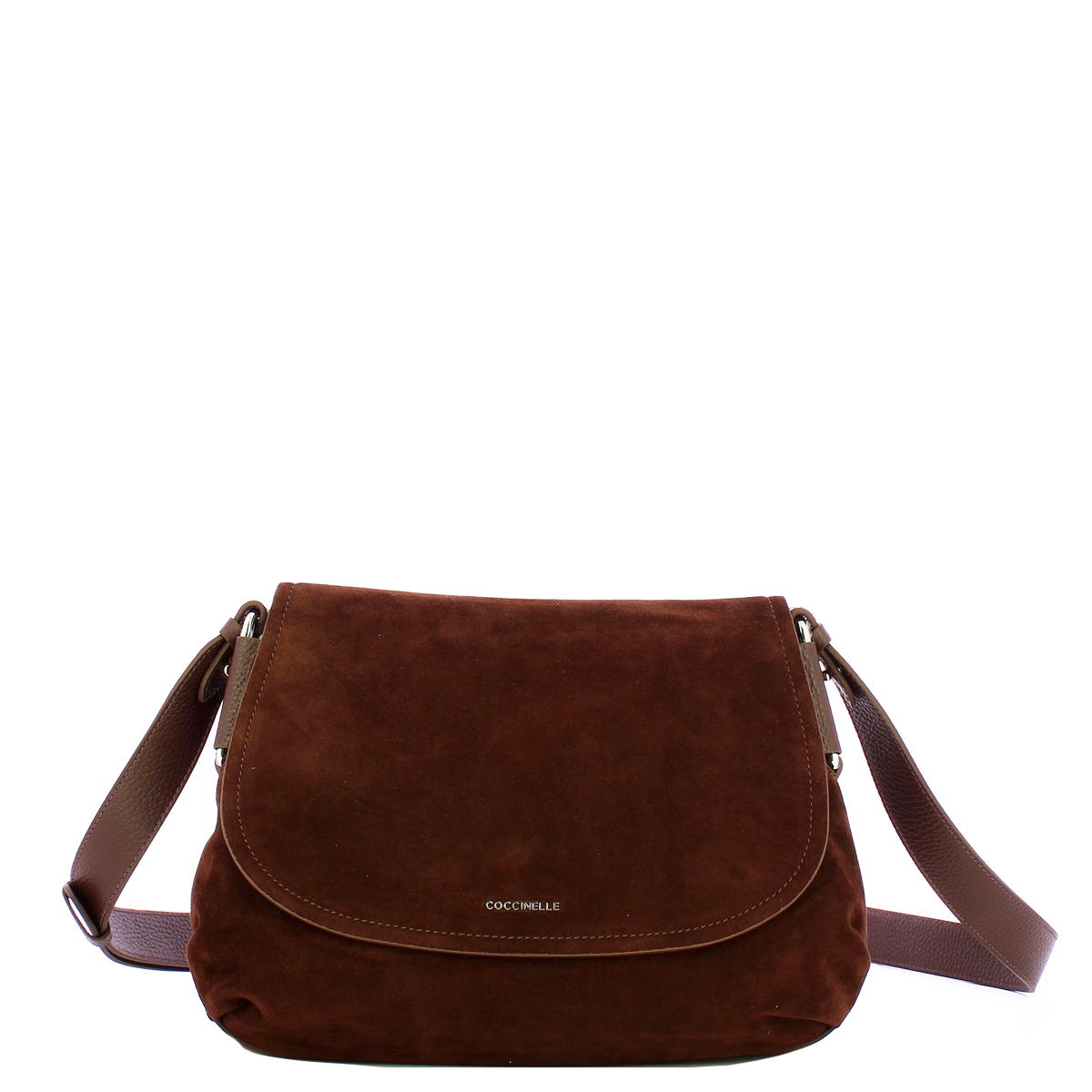 Coccinelle Tracolla Rebekka Suede Brunette - 1