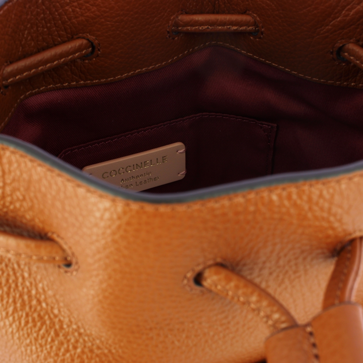 Coccinelle Secchiello piccolo Beat Generation Cognac - 5