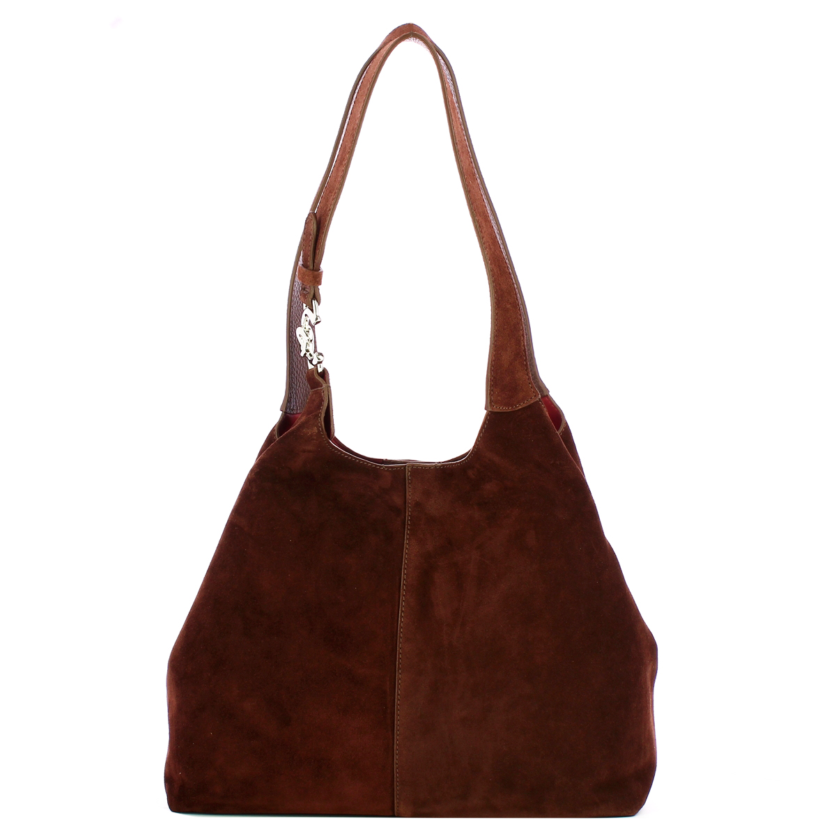 Coccinelle Borsa a spalla C-Easy Suede Brunette - 1 Coccinelle Borsa a spalla C-Easy Suede Brunette - 1