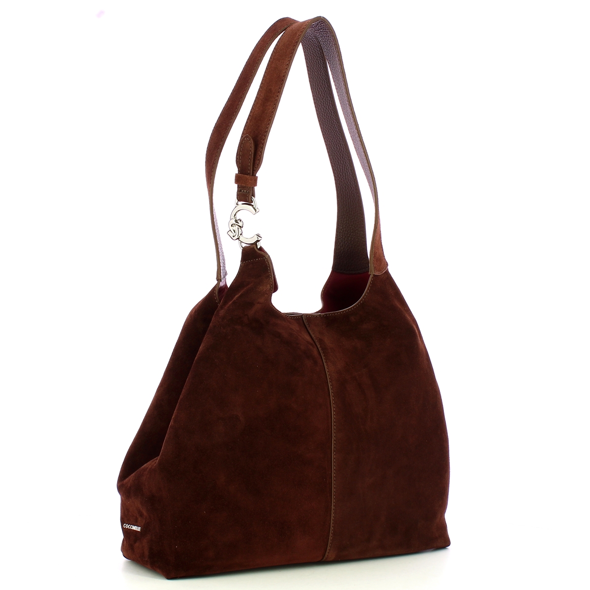 Coccinelle Borsa a spalla C-Easy Suede Brunette - 2 Coccinelle Borsa a spalla C-Easy Suede Brunette - 2