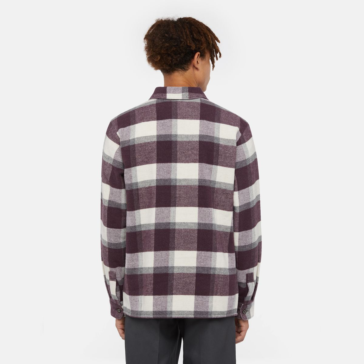 Dickies Camicia Plaid Coaling Plum Perfect - 3