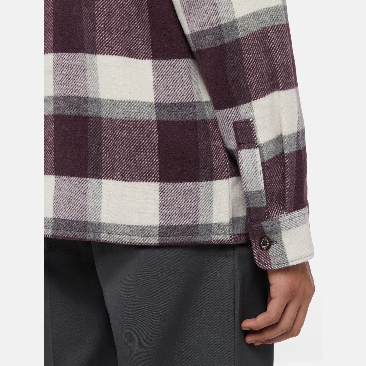 Dickies Camicia Plaid Coaling Plum Perfect - 6