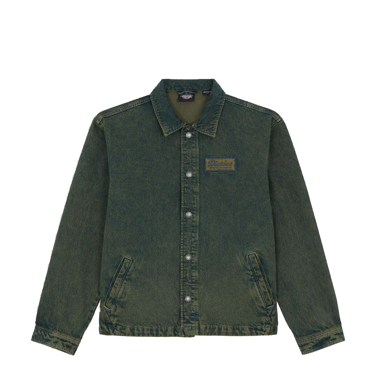 Dickies Giacca Lewistown Denim Green Tone Fade - 1