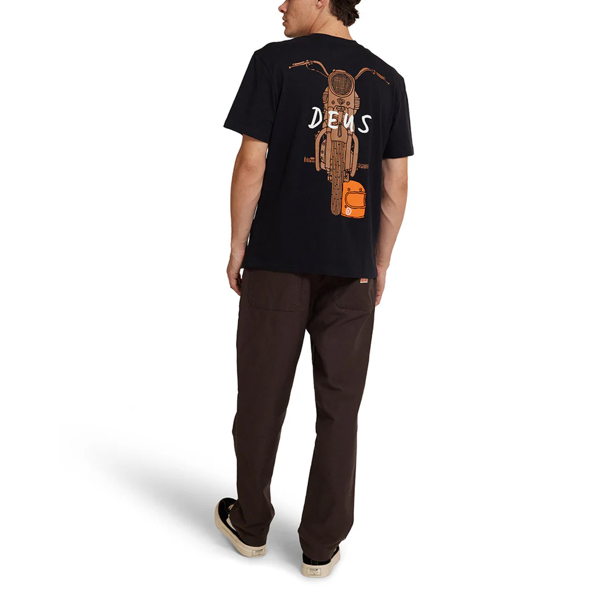 Deus Ex Machina T-Shirt Frontage Black - 3 Deus Ex Machina T-Shirt Frontage Black - 3