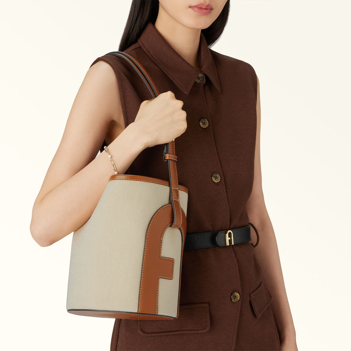 Furla Secchiello Lido S Toni Cognac - 7