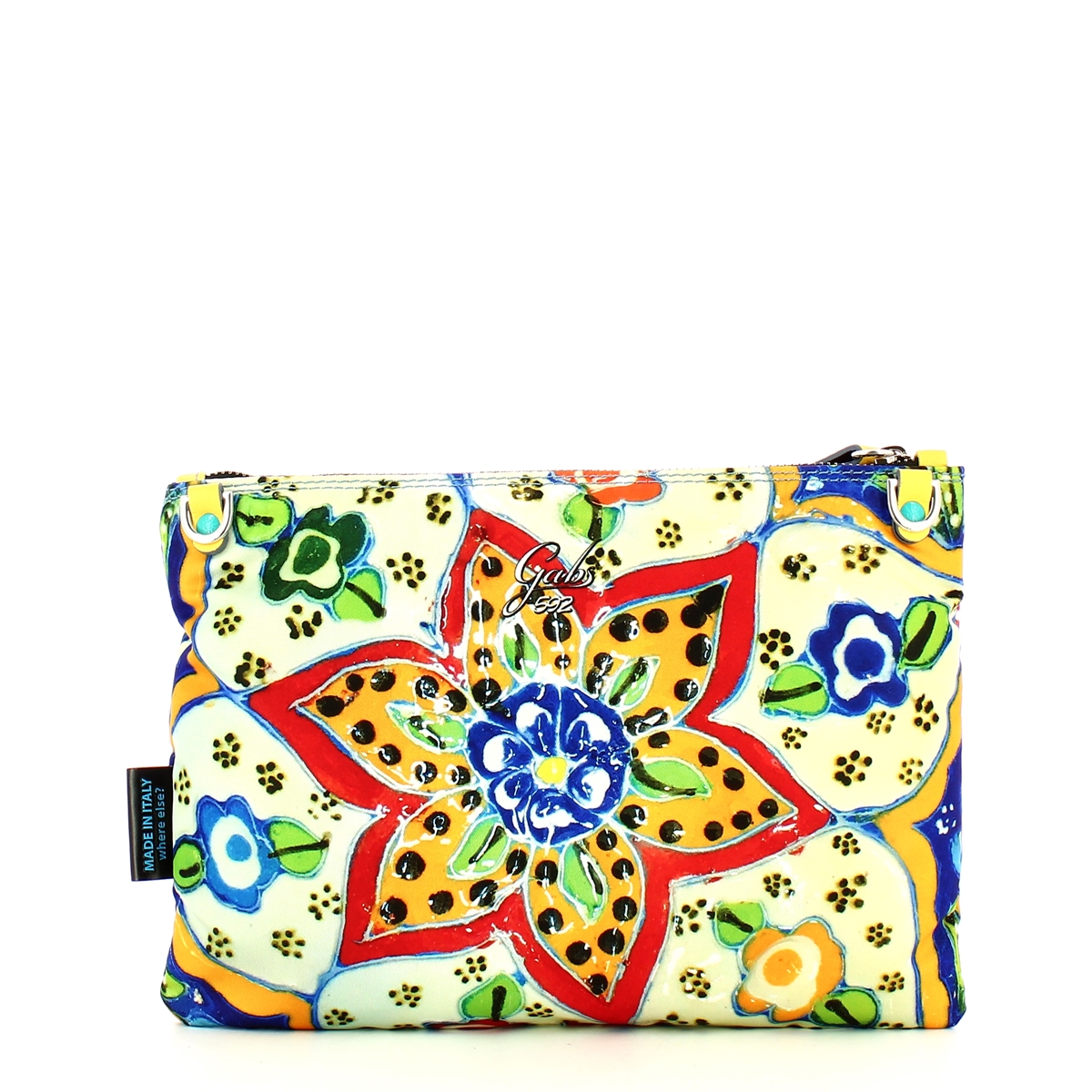 Gabs Pochette Beyonce M Vela Stampata Trip Ceramica Fiori - 3