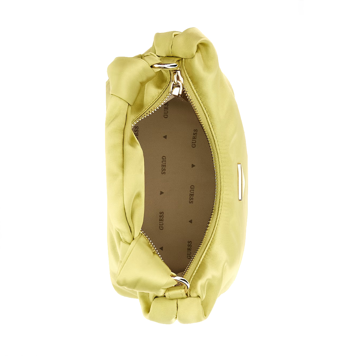 Guess Mini Borsa a mano Velina in satin Chartreuse - 5
