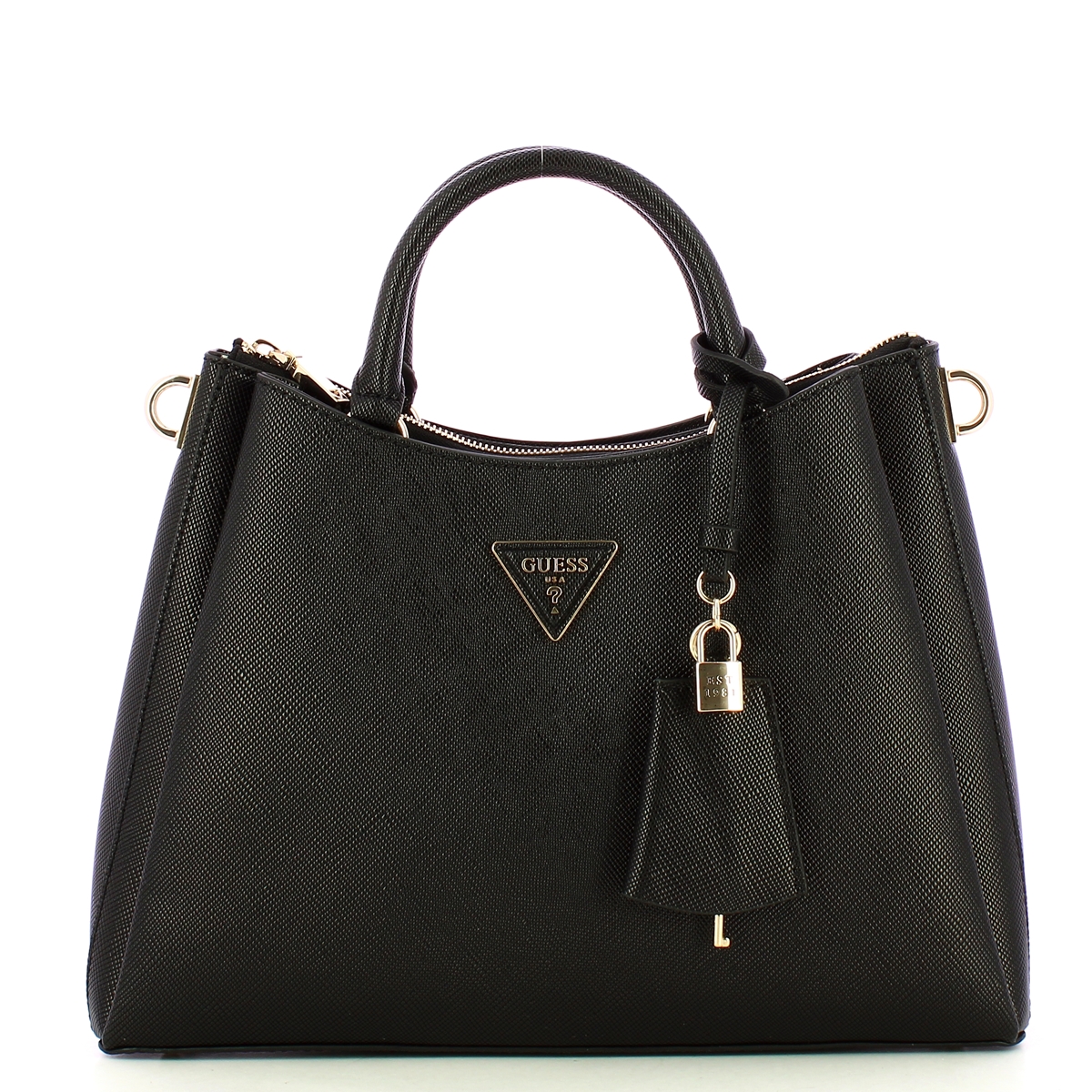 Guess Borsa a mano Eco Jazlynn Black - 1