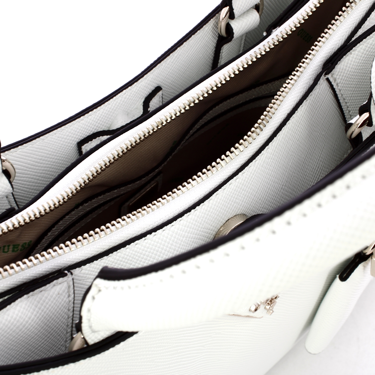 Guess Borsa a mano Eco Jazlynn White - 5