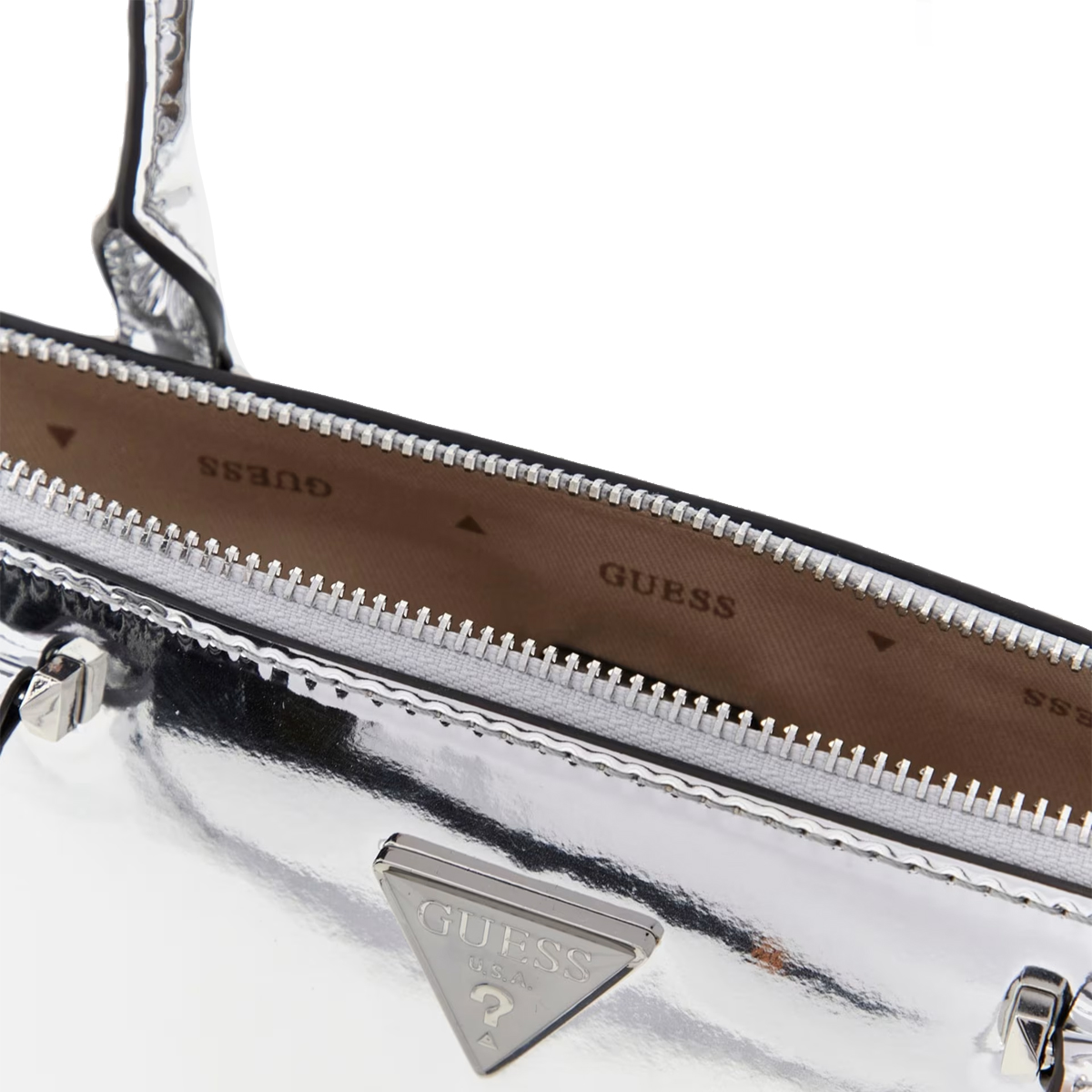 Guess Borsa a spalla Arnela Silver - 3