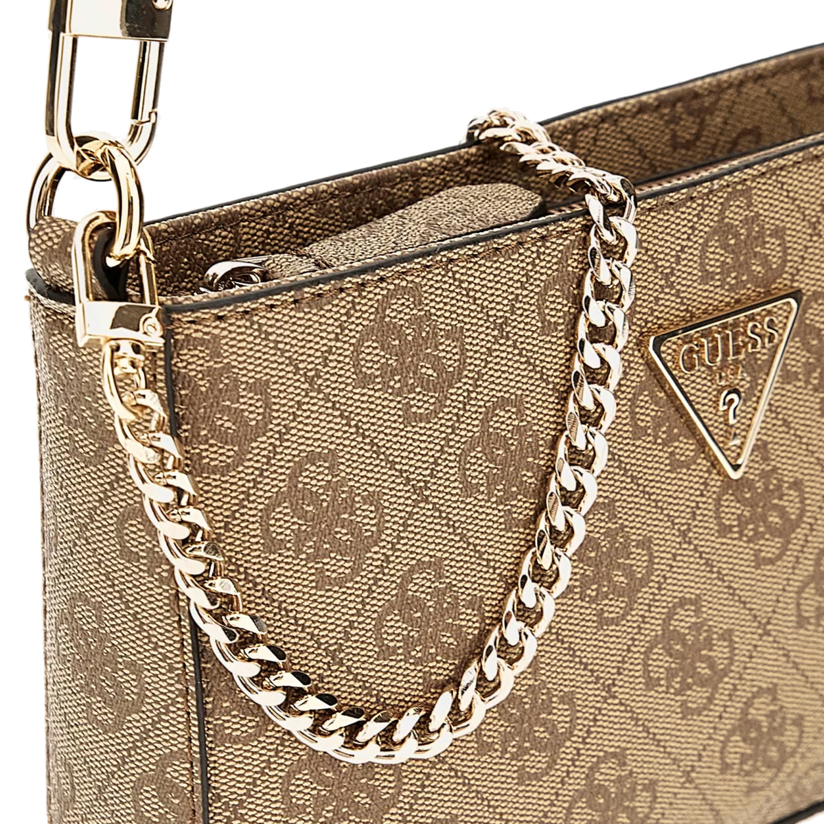 Guess Borsa a mano Noelle Mini Latte Logo Brown - 5 Guess Borsa a mano Noelle Mini Latte Logo Brown - 5