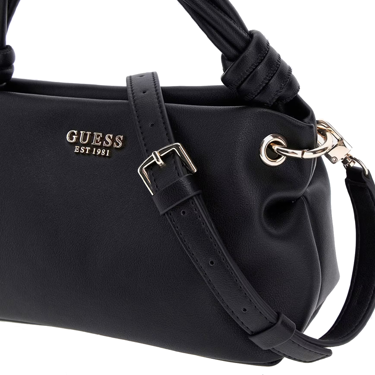 Guess Mini borsa a mano Sansa Black - 5