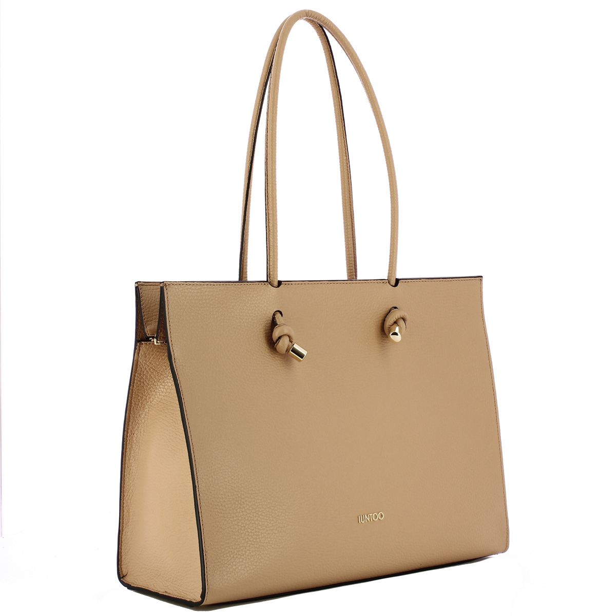 Iuntoo Horizontal Shopper Armonia Cammello - 2 Iuntoo Horizontal Shopper Armonia Cammello - 2