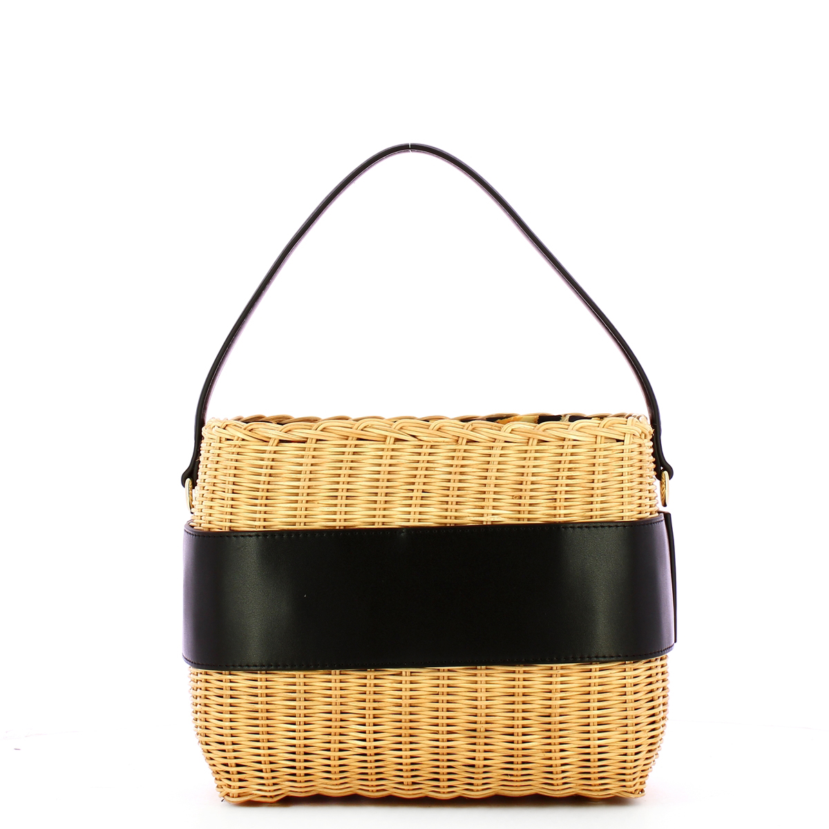 Just Cavalli Borsa a mano Cut Out in paglia Natural - 3