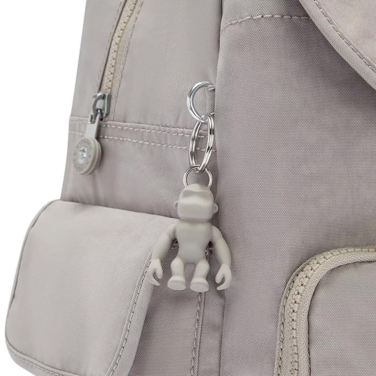 Kipling Zaino City Pack M Grey Gris - 6