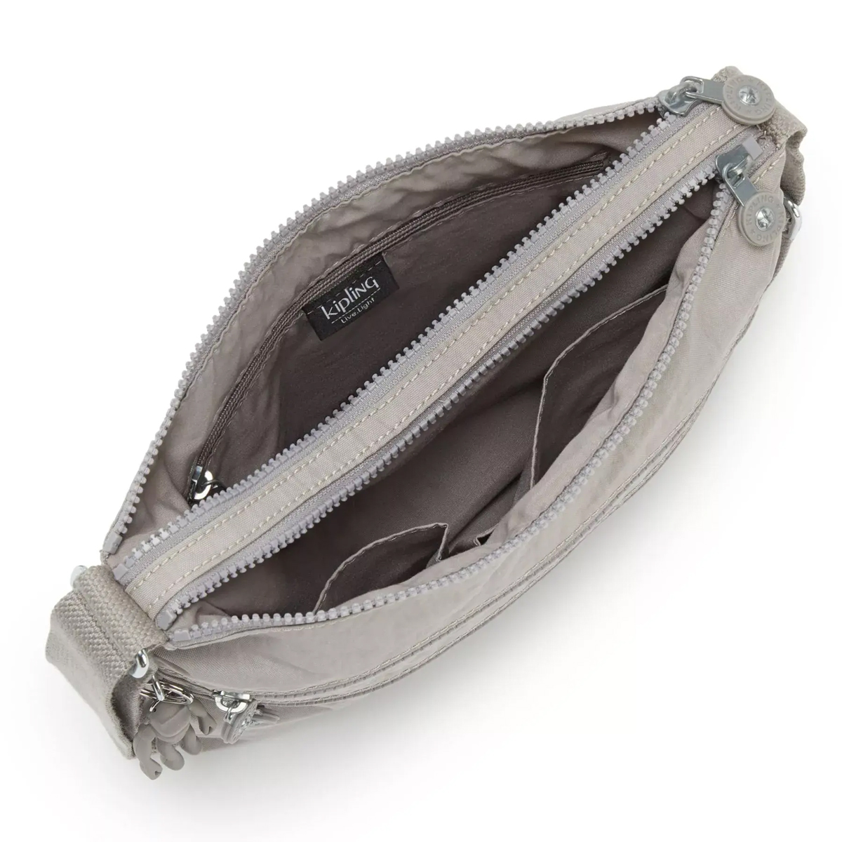 Kipling Tracolla Media Alvar Grey Gris - 2