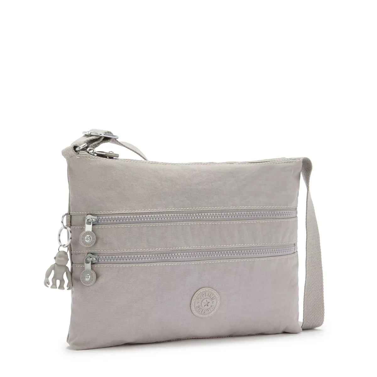 Kipling Tracolla Media Alvar Grey Gris - 4