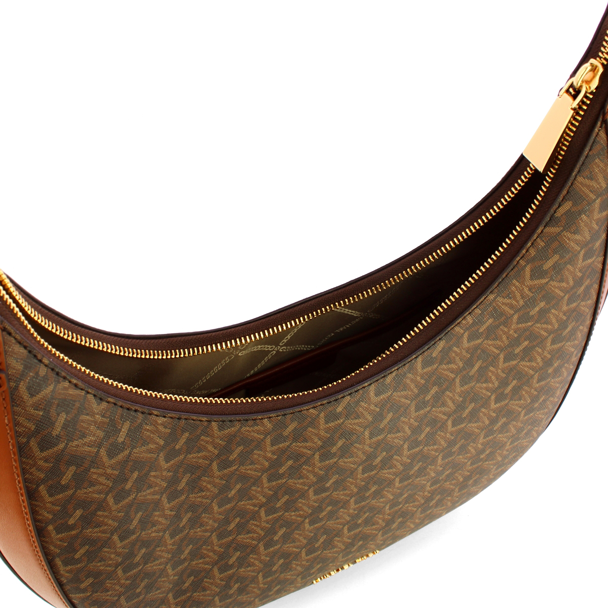 Michael Kors Hobo Bag Preston Small Brown Luggage - 4
