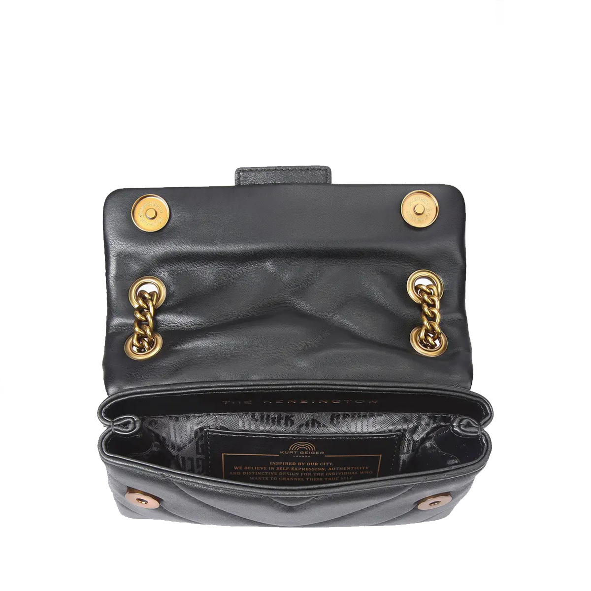 KUGE Tracollina Mini Kensington Bag Black Comb - 5
