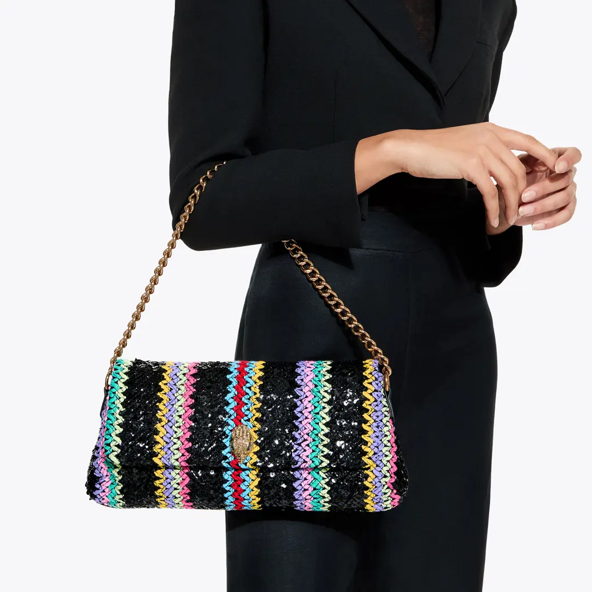 Kurt Geiger Borsa Kensington Bag Black Other - 6