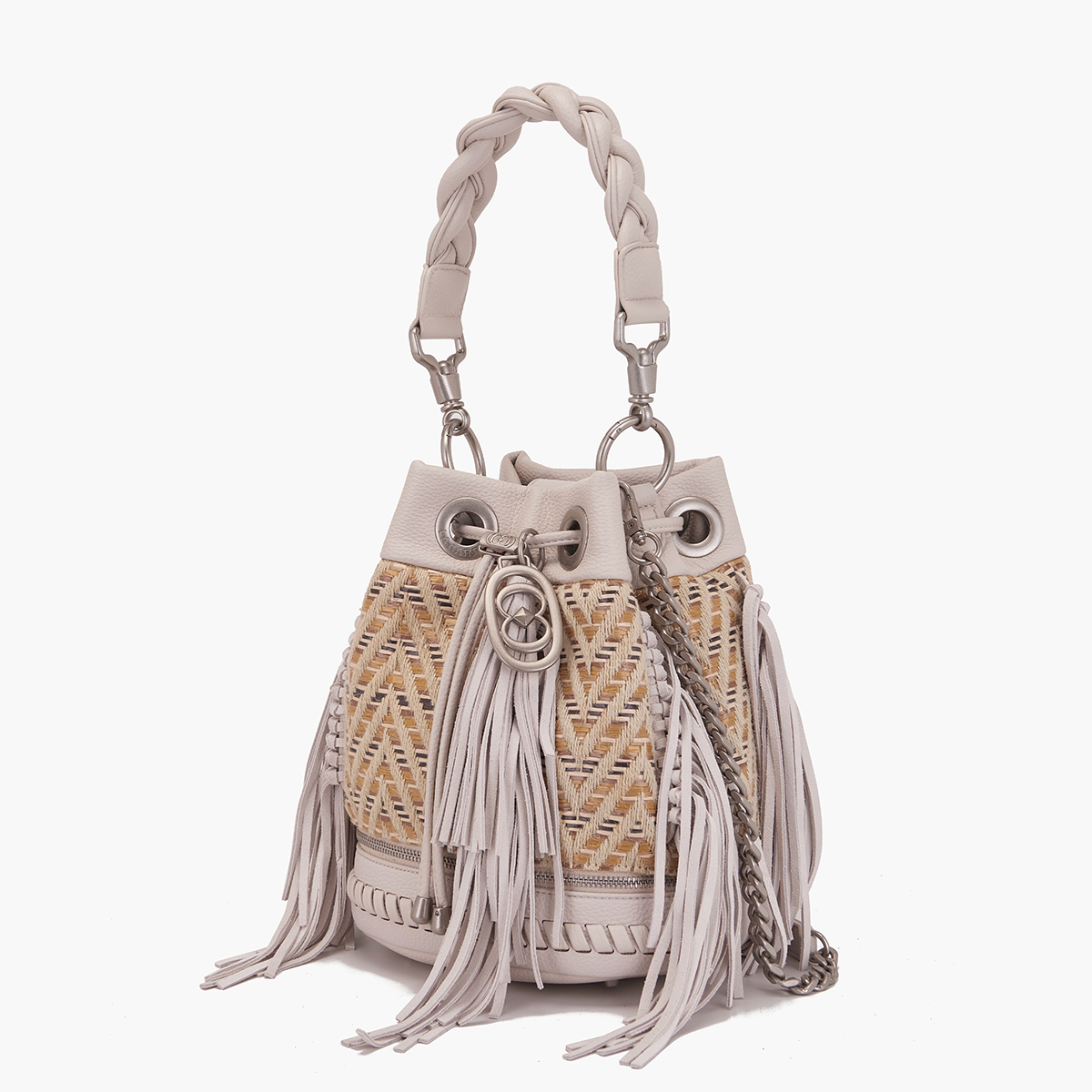 La Carrie Borsa a secchiello Legacy Multi Ivory - 2 La Carrie Borsa a secchiello Legacy Multi Ivory - 2