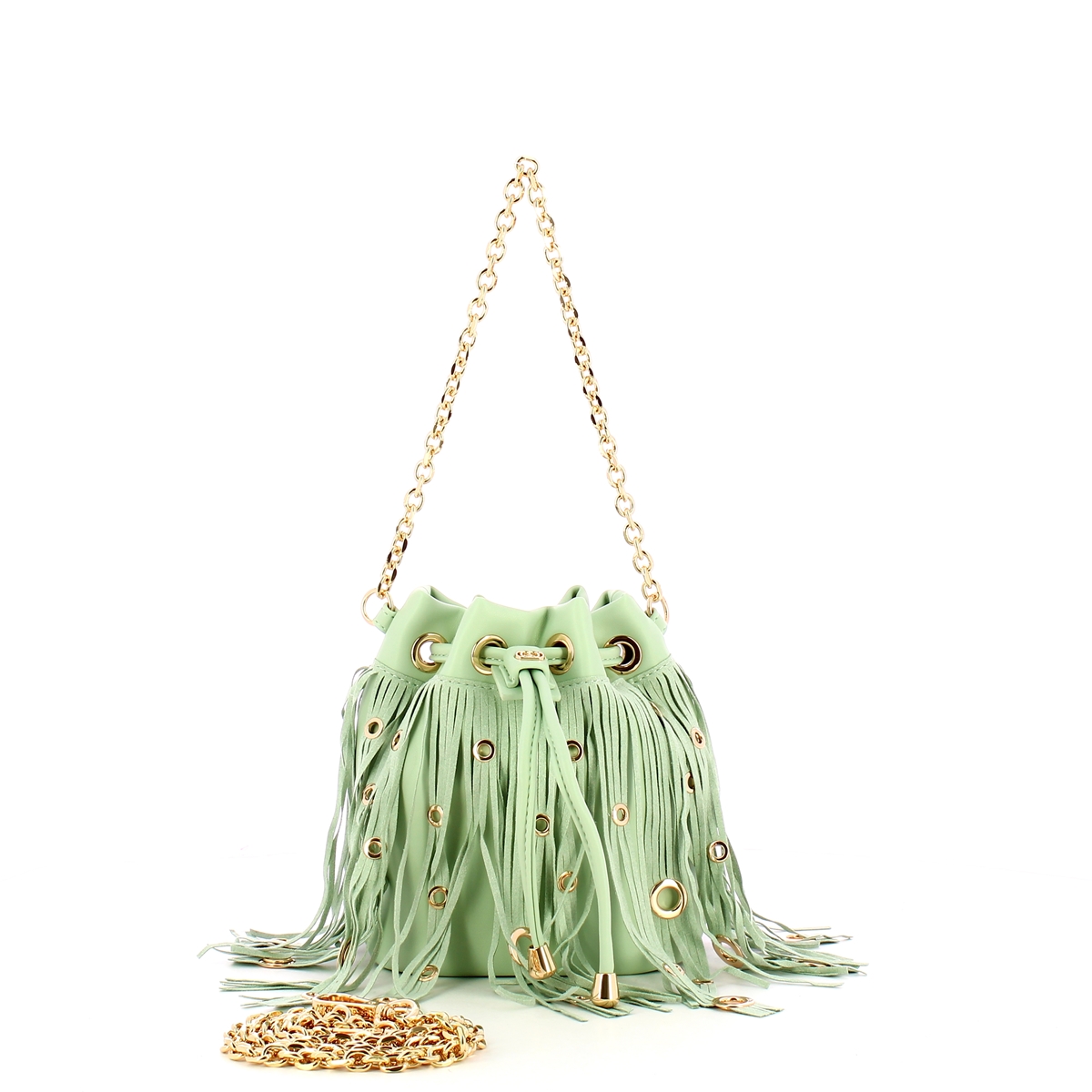 La Carrie Secchiello Night Edition Fringes Mint - 4 La Carrie Secchiello Night Edition Fringes Mint - 4