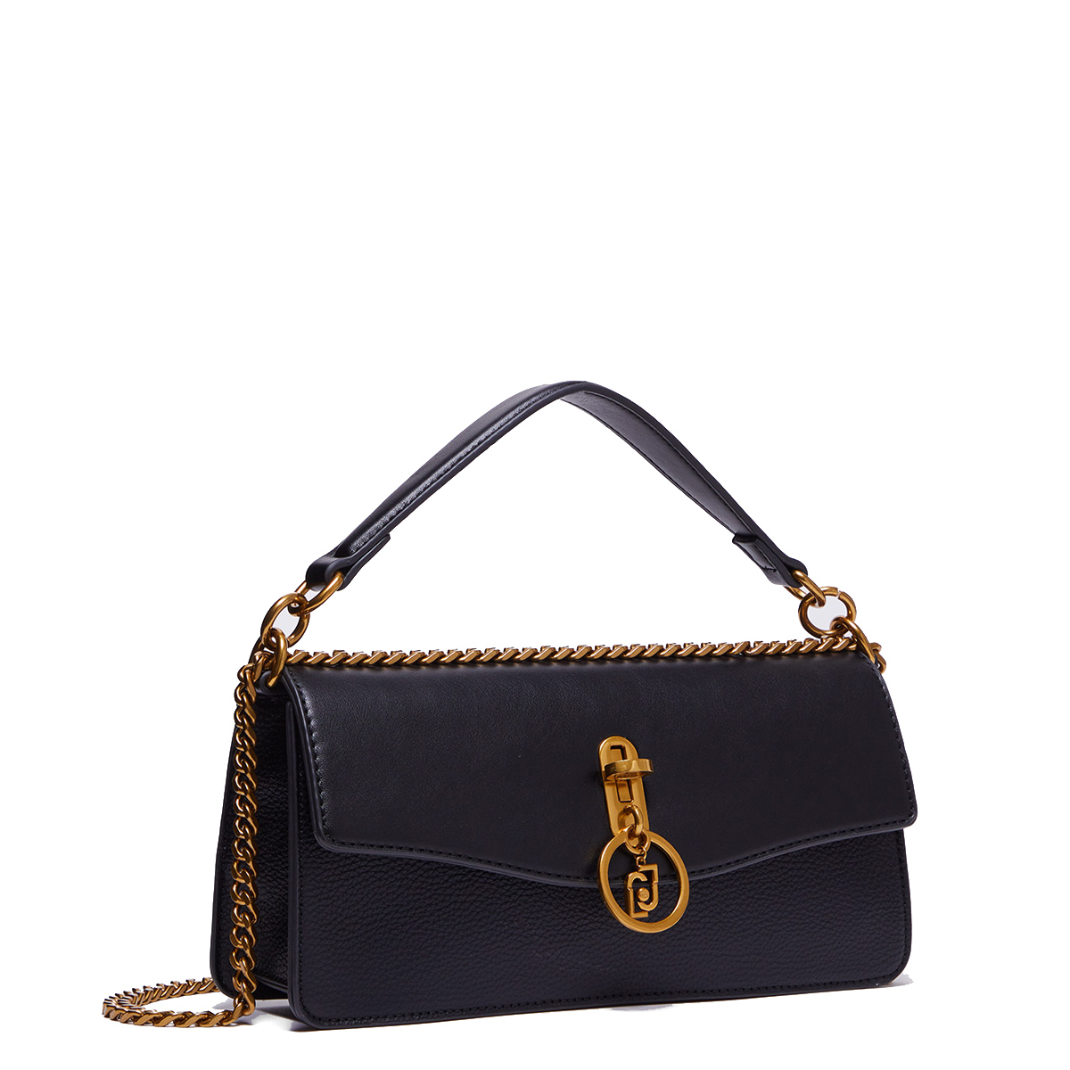 Liu Jo Borsa a mano Ecosostenibile con charm Black - 2 Liu Jo Borsa a mano Ecosostenibile con charm Black - 2
