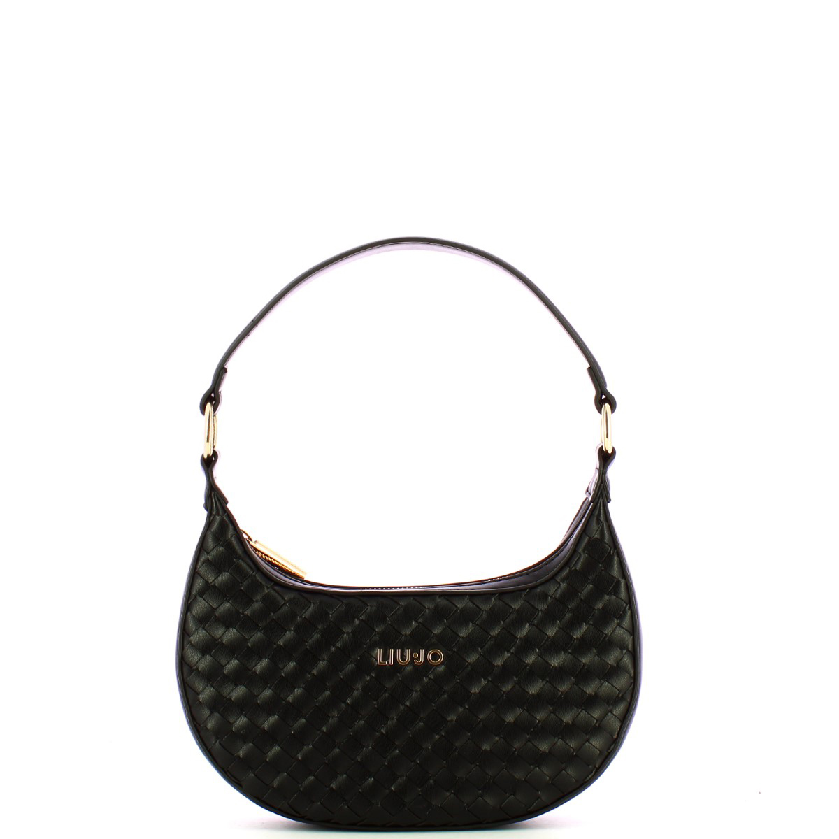 Liu Jo Mini Hobo Bag intrecciata Nero - 1 Liu Jo Mini Hobo Bag intrecciata Nero - 1