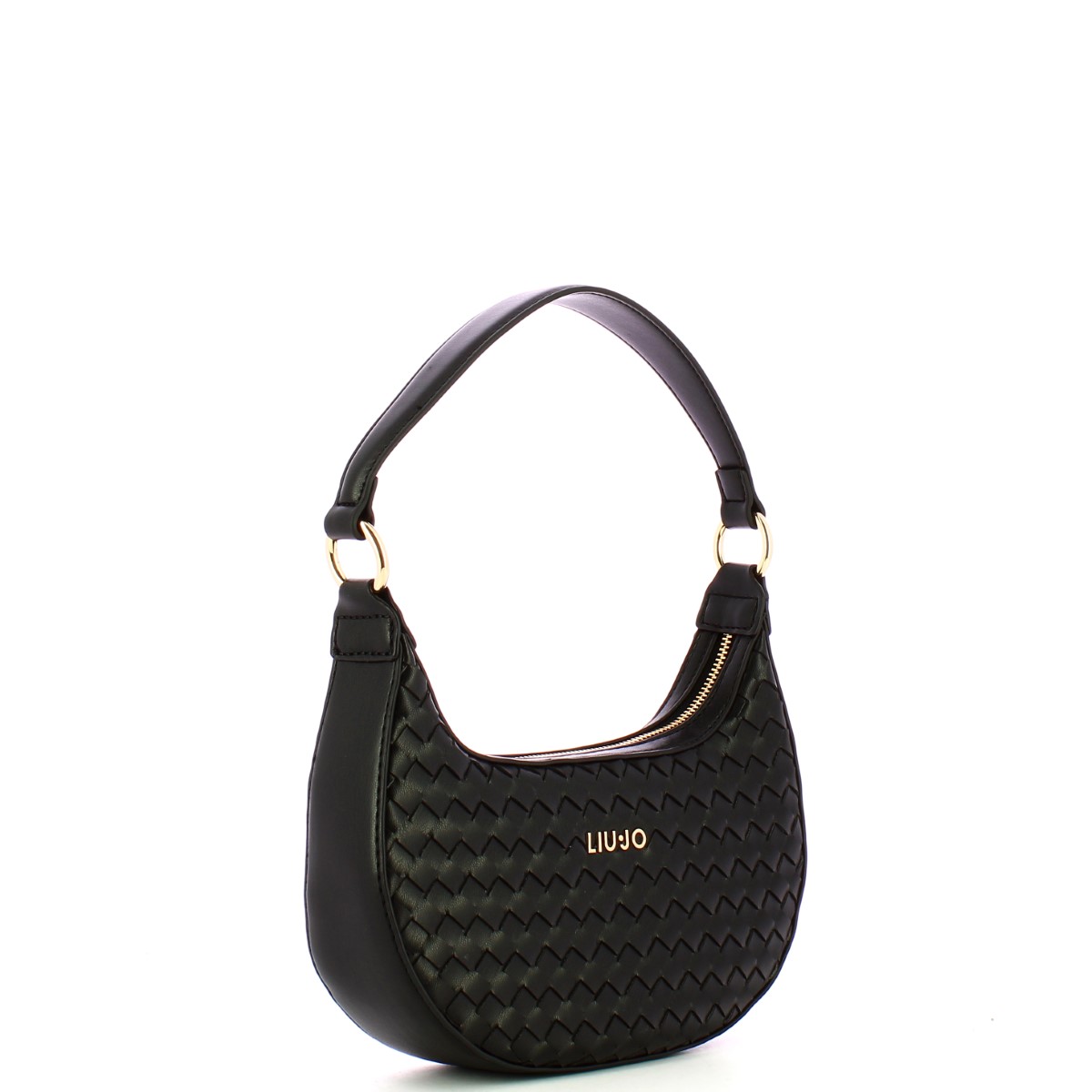 Liu Jo Mini Hobo Bag intrecciata Nero - 2 Liu Jo Mini Hobo Bag intrecciata Nero - 2