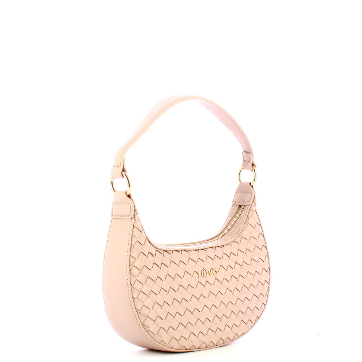 Liu Jo Mini Hobo Bag intrecciata Meg Rose - 2