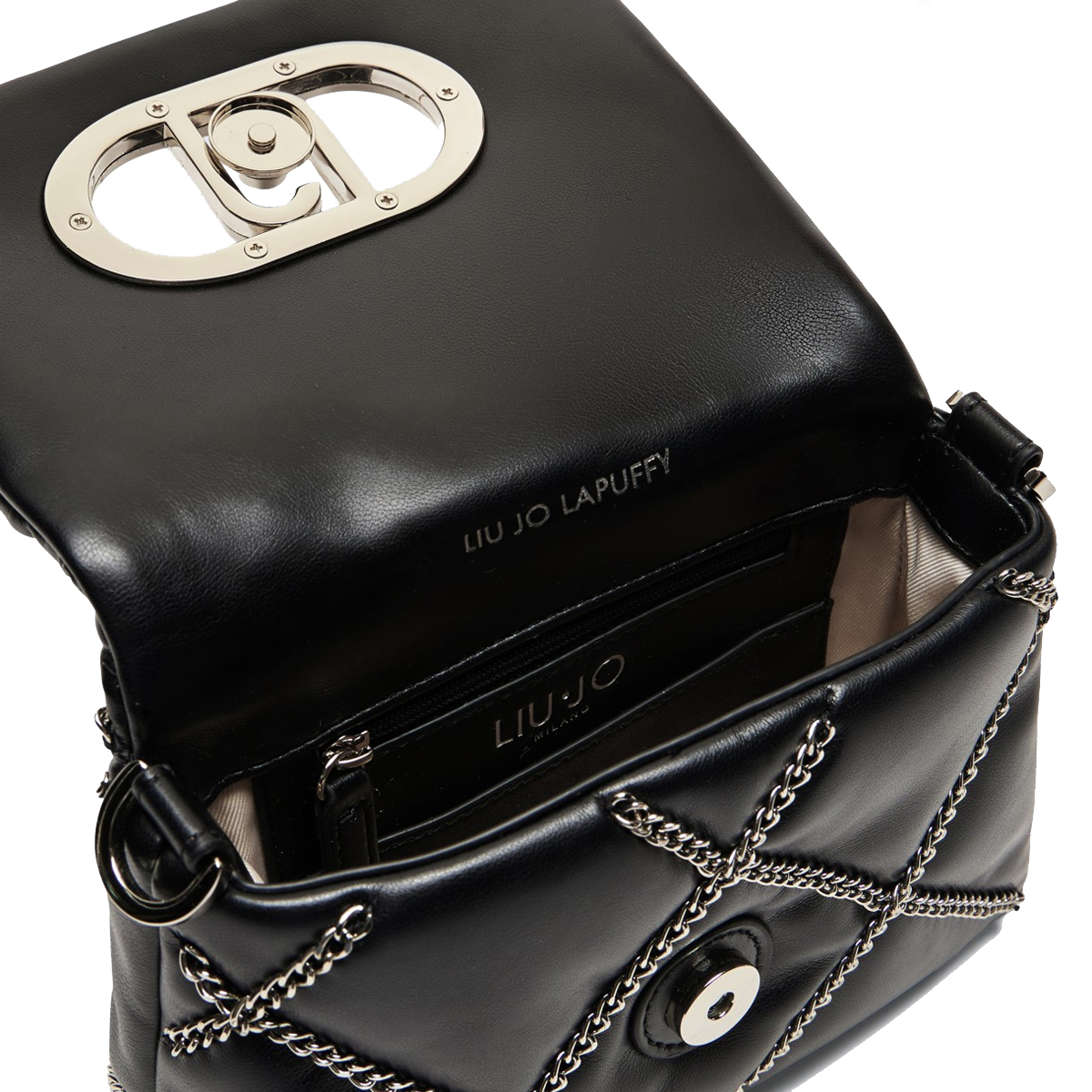 Liu Jo Sottospalla LaPuffy con catene Black - 5