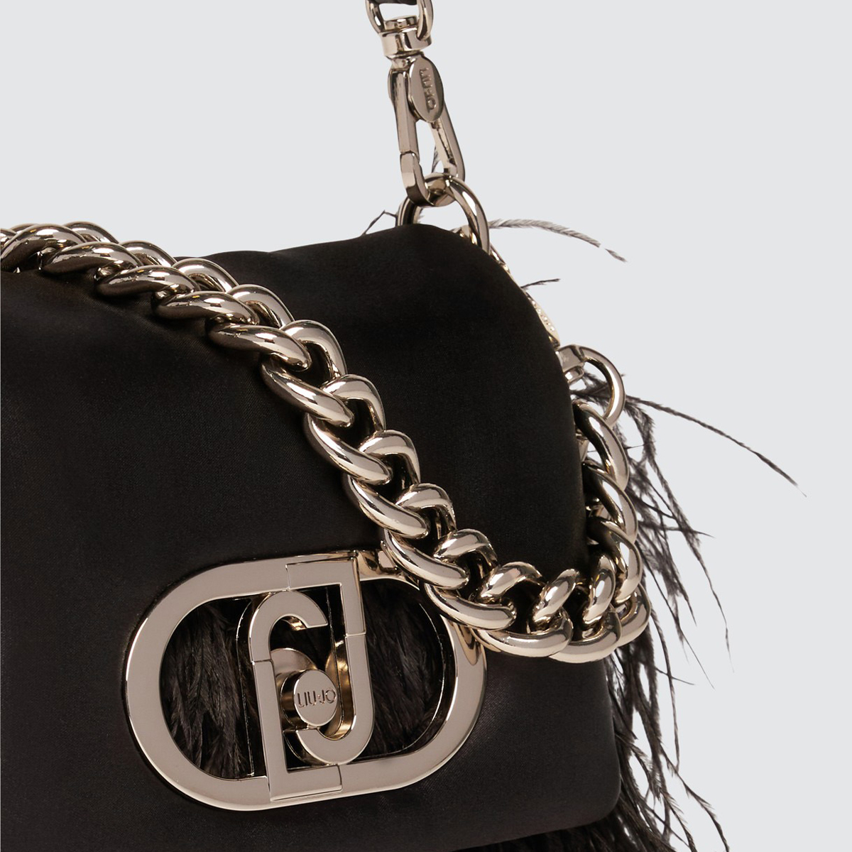 Liu Jo Sottospalla LaPuffy con piume Black - 4