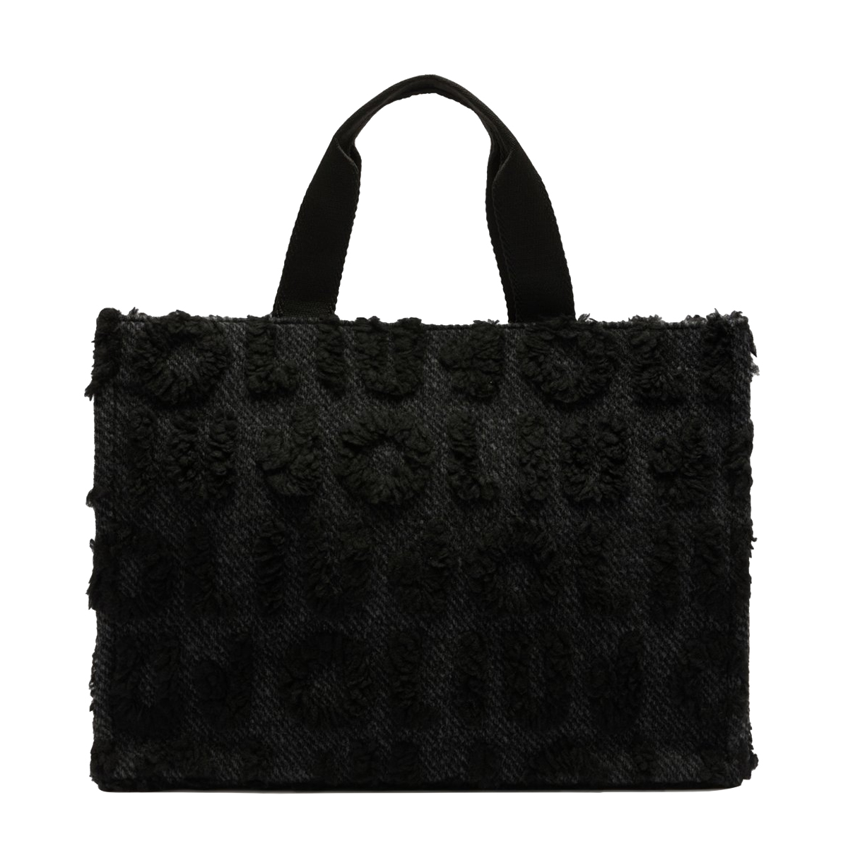 Liu Jo Shopping bag grande misto lana Black - 1 Liu Jo Shopping bag grande misto lana Black - 1