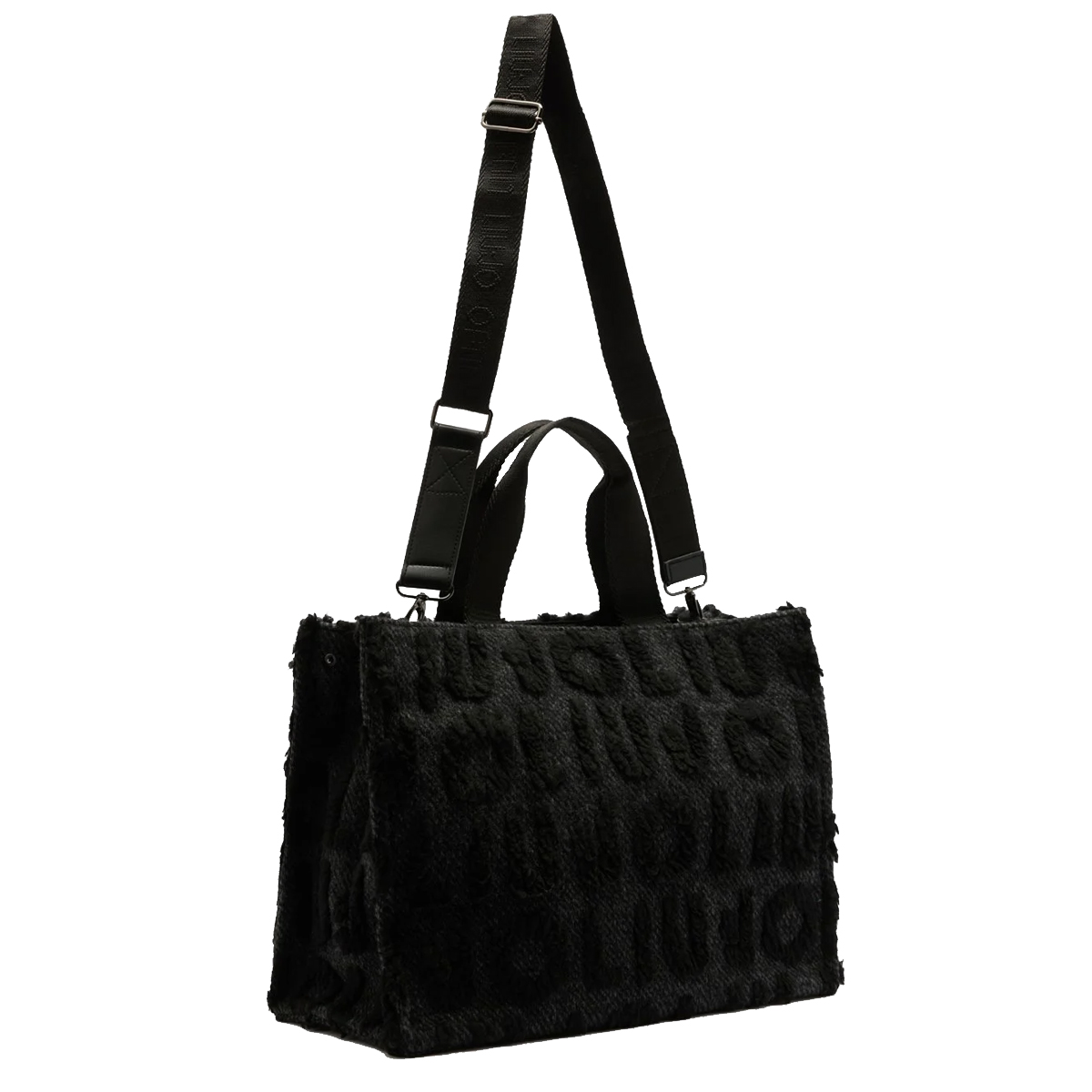 Liu Jo Shopping bag grande misto lana Black - 4 Liu Jo Shopping bag grande misto lana Black - 4