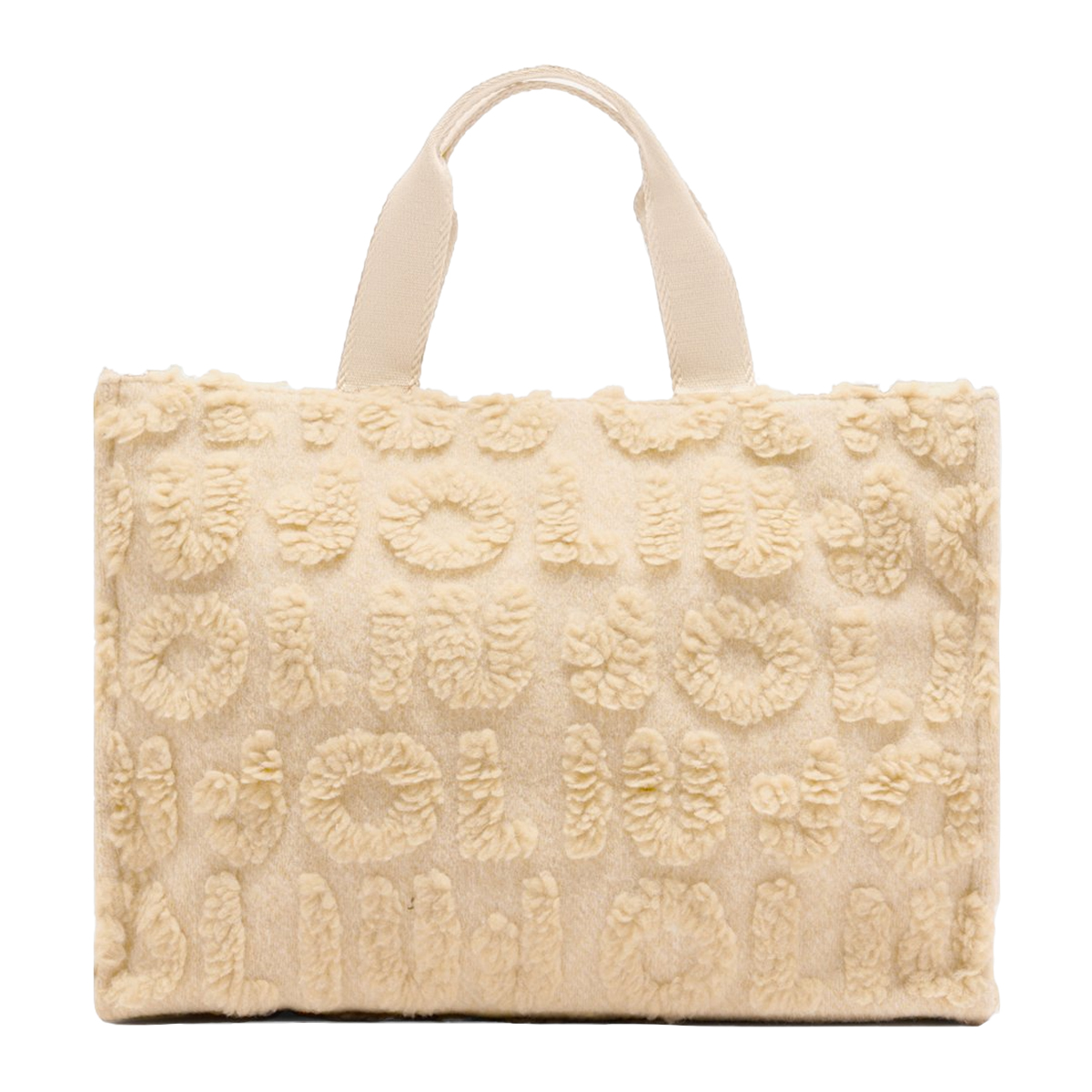 Liu Jo Shopping bag grande misto lana Oat Milk - 1 Liu Jo Shopping bag grande misto lana Oat Milk - 1