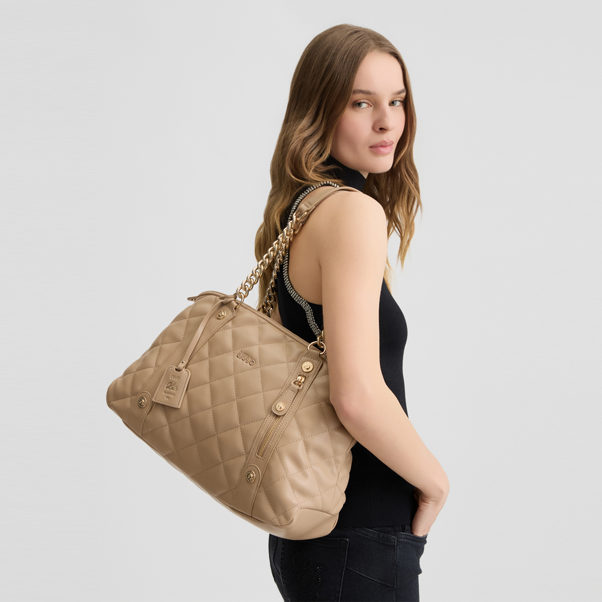 Liu Jo Borsa a mano trapuntata Cameo Rose - 2