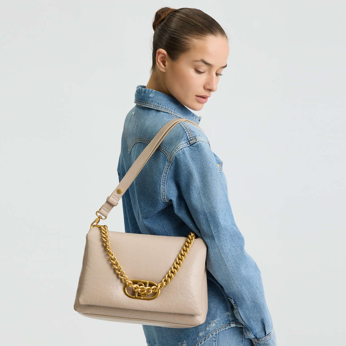 Liu Jo Borsa a spalla LaPuffy Dark Sand - 2 Liu Jo Borsa a spalla LaPuffy Dark Sand - 2