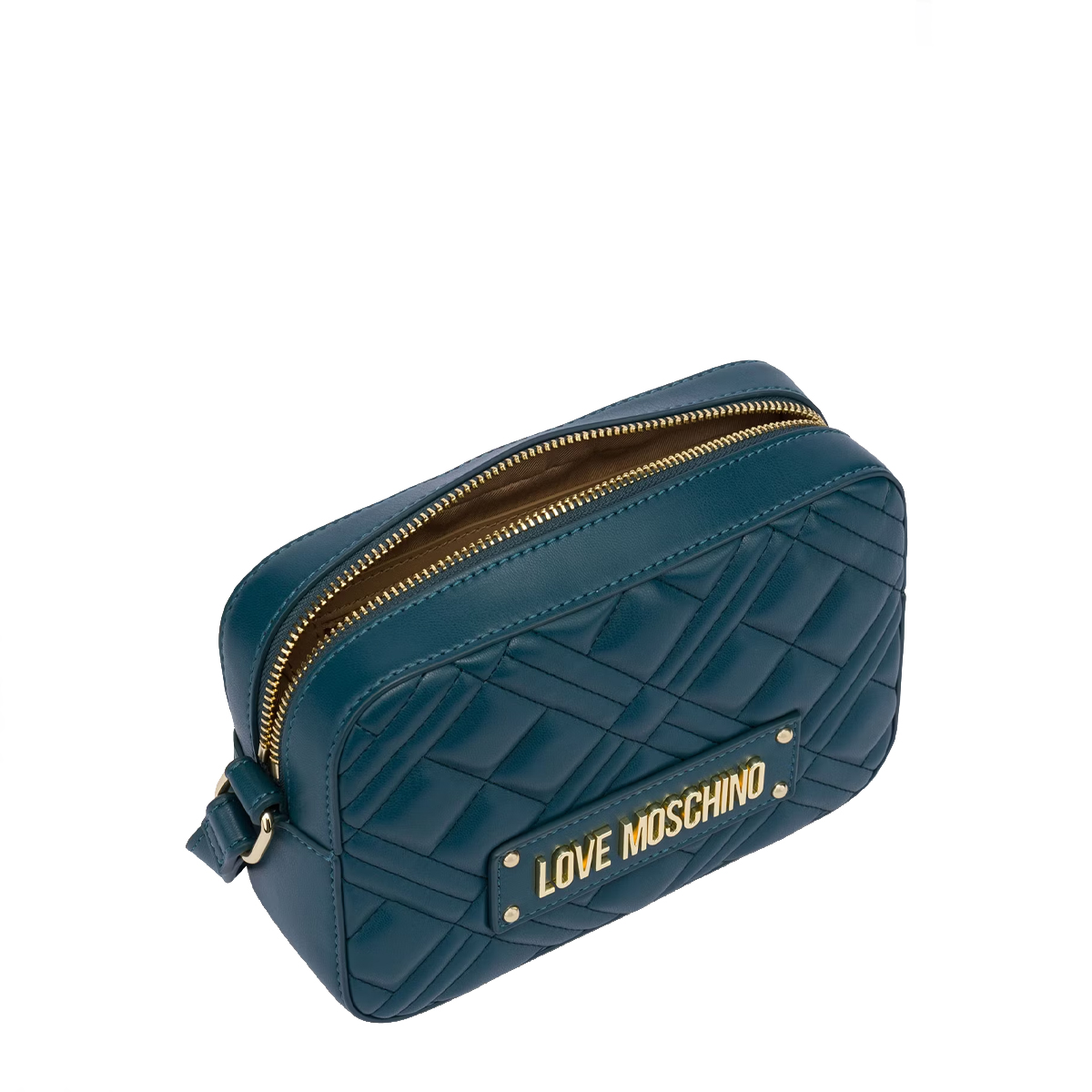 Love Moschino Camera bag Quilted Smeraldo - 3